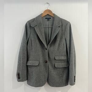 Lands' End Gray Blazer